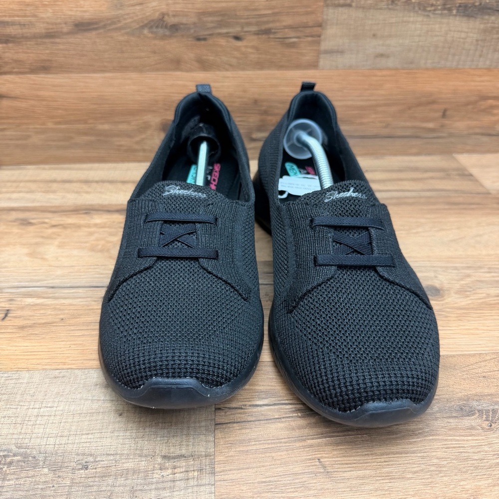 Skechers Microburst 2.0 Irresistible Shoes size Women 9.5  black Slip On Loafer - Picture 3 of 8